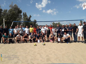 Криворізькі рятувальники посіли друге місце у змаганнях з пляжного волейболу