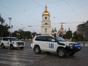 Місія МАГАТЕ виїхала з Києва в напрямку Запорізької АЕС