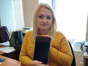 У Криворізькому районі відділ соцзахисту отримав нові сучасні гаджети