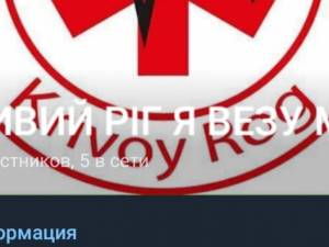 Скріншот чату у месенджері Telegram