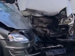 Фото очевидцев происшествия