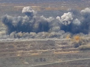 Фото: Стоп-кадр відео Південного ГЗК (Facebook)
