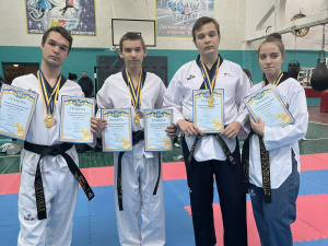 Криворізькі спортсмени посіли призові місця на чемпіонаті області тхеквондо ВТФ