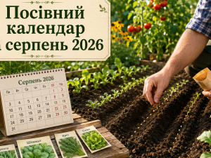 Серпень 2026: сприятливі та несприятливі дні для саду й городу - фото з відкритих джерел
