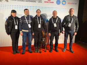 Фото кінологічного загону «Антарєс»