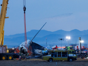 Авіакатастрофа в Південній Кореї, фото після падіння літака з відкритих джерел