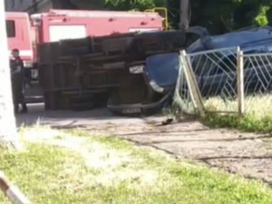 Фото очевидцев происшествия