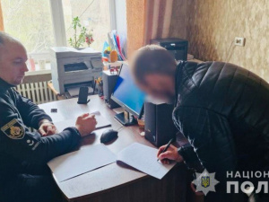 затримання підозрюваного, фото Національної поліції