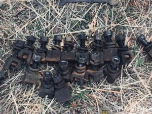 Поліція Кривого Рогу затримала чоловіка за крадіжку на залізничній дорозі