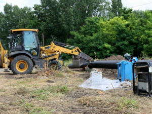 Новий водогін для потреб населення: на Дніпропетровщині будівництво у самому розпалі