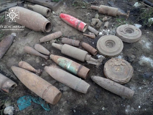Піротехніки ДСНС Дніпропетровщини знищили 46 одиниць сучасних та застарілих боєприпасів