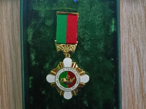 Криворізький депутат та боєць ТрО отримав Нагрудний знак «За заслуги перед містом»