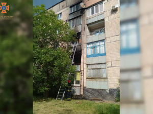 У Центрально-Міському районі сталася пожежа: деталі від рятувальників