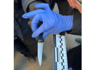 Погрожував ножем пенсіонерці та вкрав сумку: у Кривому Розі затримали нападника