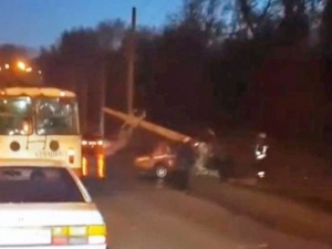 Фото очевидцев происшествия