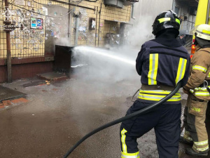 У Кривому Розі надзвичайники ліквідували займання бензогенератора