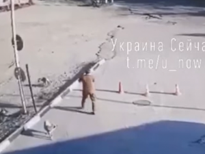 Стоп-кадр відео Telegram-каналу "Украина сейчас"