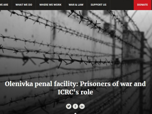 «Червоний хрест» заявив, що не гарантував безпеку полонених з «Азовсталі»