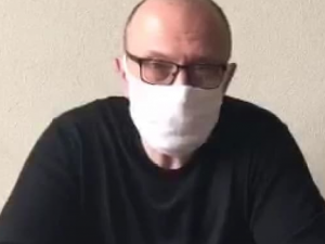 Костянтин Мурашко під час щоденного звіту 27 березня 2020 року.