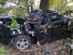 Моторошна аварія на Криворіжжі: загинула жінка, двоє чоловіків отримали травми (фото)