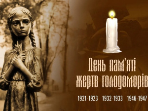 Памʼятник жервам Голодоморів - фотоколажі з відкритих джерел