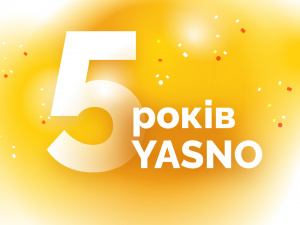 YASNO відзначає ювілей благодійною ініціативою: лайкни, щоб допомогти військовим