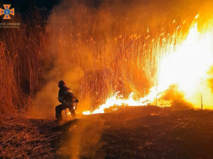 Пожежі в екосистемах Дніпропетровщини: рятувальники тільки за вчора загасили сім пожеж