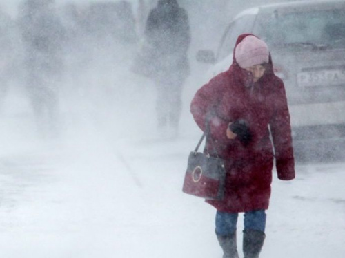 Снег, дождь, гололед: в Кривом Роге объявлено штормовое предупреждение