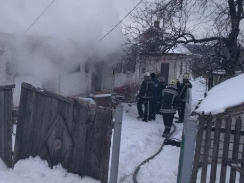 В Кривом Роге при пожаре погибли двое людей