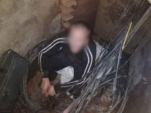 В Кривом Роге задержали на краже кабеля да ещё и с патронами (ФОТО)