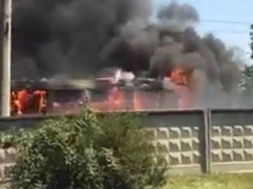 Фото очевидцев происшествия