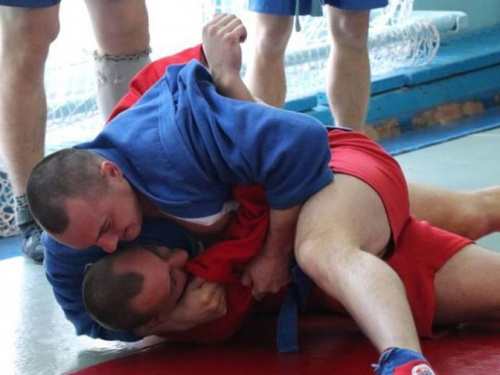 В Кривом Роге прошел чемпионат по самбо среди частей Нацгвардии Украины (фото)