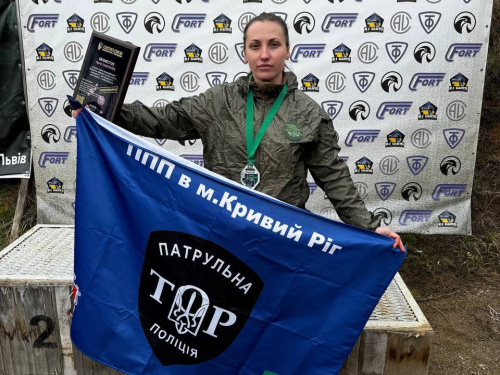 Турнір 2GUN зі стрільби:  патрульна з Кривого Рогу виборола срібну медаль