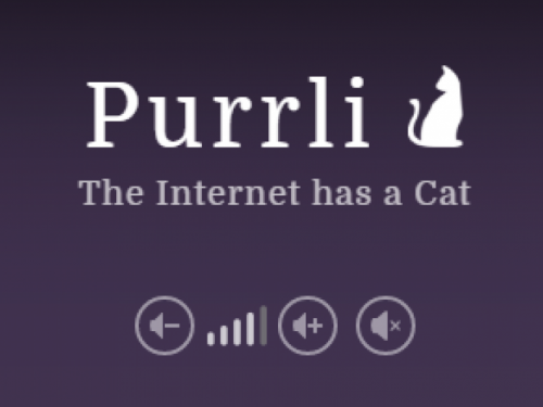 В Сети появился сайт, который имитирует кошачье мурчание