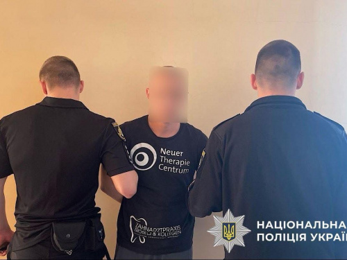 Побив знайомого, фото Національної поліції