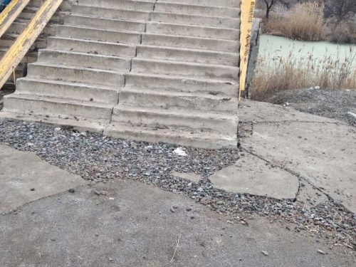 В Кривом Роге восстановлен еще один мост