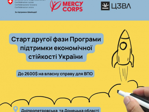 Вимушені переселенці Дніпропетровщини можуть отримати 2600$ на власну справу: які умови