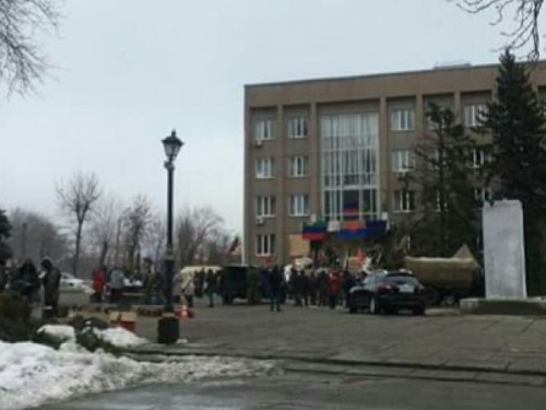 В Кривом Роге флаги "Новороссии" перепугали жителей города (ФОТО)