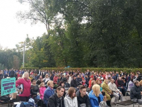 В городе прошел фестиваль духовых оркестров "Криворiзькi сурми" (фото)