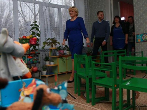 В Кривом Роге отремонтировали 3 детских сада