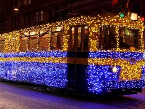 Всю новогоднюю ночь в Кривом Роге будет работать скоростной трамвай (РАСПИСАНИЕ)