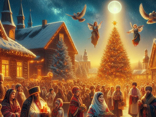 Ілюстрація Різдво - фото з відкритих джерел