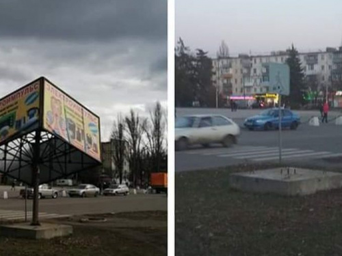 Криворожан просят сообщать о рекламных конструкция, несущих опасность (фото)