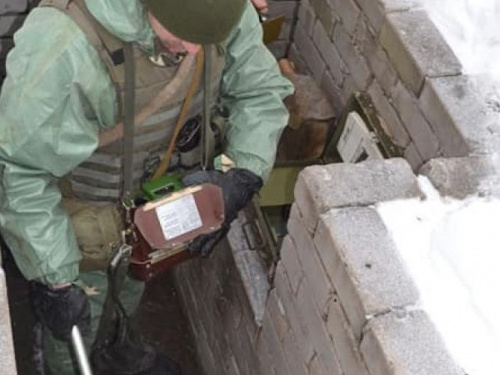 В воинской части Кривого Рога прошли учения по химзащите