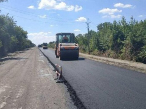 На трассе Николаев-Кривой Рог продолжаются ремонтные работы