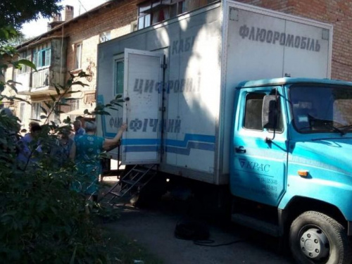 Жители отдаленных районов Кривого Рога смогут сделать флюорографию в передвижном кабинете (график)