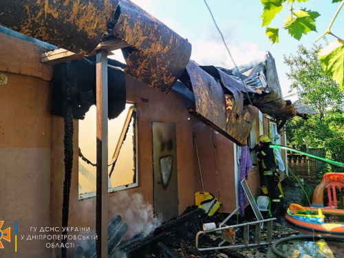 У Кривому Розі сталася пожежа у житловому будинку