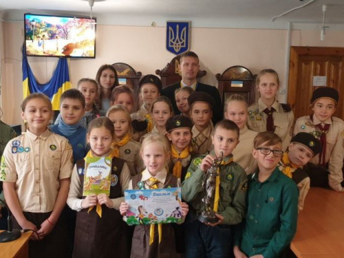 Всеукраинская акция "Урок справедливости": скауты из Кривого Рога в здании суда узнали много интересного (фото)