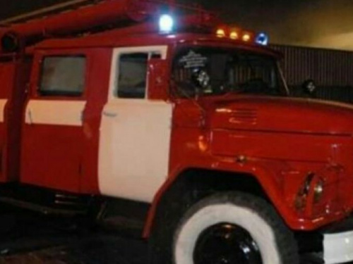 В Кривом Роге горит здание бывшего кинотеатра "Современник"