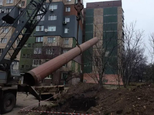 У Кривому Розі тривають ремонтні роботи на тепломережах міста